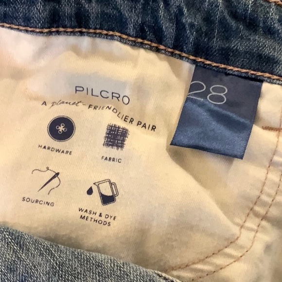 Size 28 Pilcro from Anthropologie Wide Leg Jeans - Picture 5 of 9